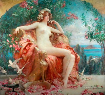  Rose Pintura - Rosas de la juventud Henrietta Rae pintora victoriana